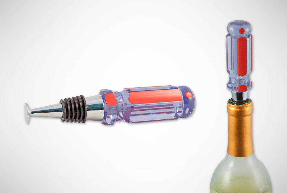 Screwdriver Wine Bottle Stopper